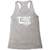 turnt up Racerback Tank