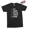 Lgbt Checklist Exclusive T-shirt