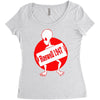 roswell t shirt alien t shirt ufo conspiracy Women's Triblend Scoop T-shirt