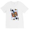 catdog playing card V-Neck Tee