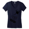 skater Women's V-Neck T-Shirt