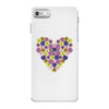 Pansy Heart iPhone 7 Case