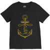 anchored faith V-Neck Tee