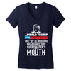 Donald trump The D Is Missing Women's V-Neck T-Shirt
