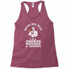 chicken nugget scientist Racerback Tank