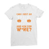 can i just go Ladies Fitted T-Shirt