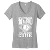 so good with my rod Women's V-Neck T-Shirt