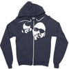 ugk airbrushed stencil Zipper Hoodie