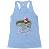 don't step on the grass Racerback Tank