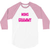 Only The Best Moms Get Promoted To Grammy 3/4 Sleeve Shirt