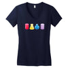 chemistry shot glasses Women's V-Neck T-Shirt
