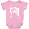 XXXTENTACION Revenge Kill white logo Baby Bodysuit