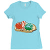blt together forever Ladies Fitted T-Shirt
