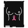 breast with pink ribbon iPad 3 and 4 Case