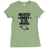 Greatest Daddy In The Universe Ladies Fitted T-Shirt