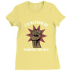 id rather be fighting the man Ladies Fitted T-Shirt