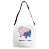 insert coin Adjustable Strap Totes
