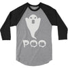 ghost poo 3/4 Sleeve Shirt