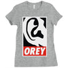 orey Ladies Fitted T-Shirt