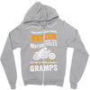Motorcycles Gramps Zipper Hoodie