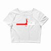 line Crop Top