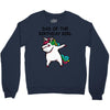 dad of the birthday girl Crewneck Sweatshirt