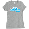 respect your dad Ladies Fitted T-Shirt
