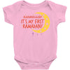 Alhamdullillah It's My First Ramadan Baby Bodysuit