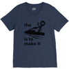 the key is to make it V-Neck Tee