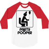 party pooper 3/4 Sleeve Shirt