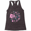 pop heart Racerback Tank