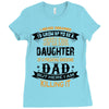 Super Cool Daughter Of A Freaking Awesome Dad Ladies Fitted T-Shirt