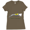 by a nose Ladies Fitted T-Shirt