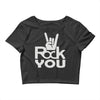 rock you Crop Top