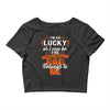 The world's greatest dad belongs to me Fathers Day Crop Top