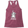 bunny anxiety Racerback Tank