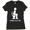 funny Ladies Fitted T-Shirt