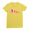 kirby nesting dolls Ladies Fitted T-Shirt
