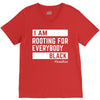 Rooting for Everybody V-Neck Tee