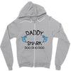 daddy shark doo doo doo Zipper Hoodie