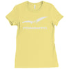 pterodactyl dinosaur Ladies Fitted T-Shirt