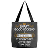 Smart Good Looking Songwriter Doesnt Get Better Than This Tote Bags