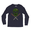 skull grass Long Sleeve Shirts