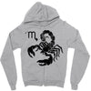 scorpio zodiac Zipper Hoodie