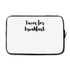 tacos for breakfast Laptop sleeve