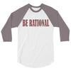 be rational 3/4 Sleeve Shirt