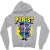 angry bull Zipper Hoodie