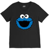 Cookie Monster Face V-Neck Tee