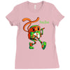 party dude Ladies Fitted T-Shirt