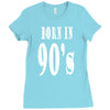 born in 90s Ladies Fitted T-Shirt